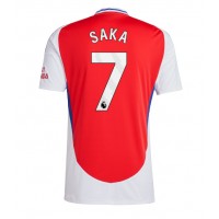 Echipament fotbal Arsenal Bukayo Saka #7 Tricou Acasa 2024-25 maneca scurta